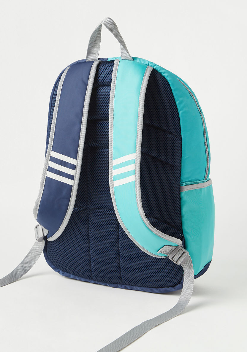 Juniors Striped Backpack with Adjustable Strap and Pencil Case - 18 inches-Backpacks-image-3