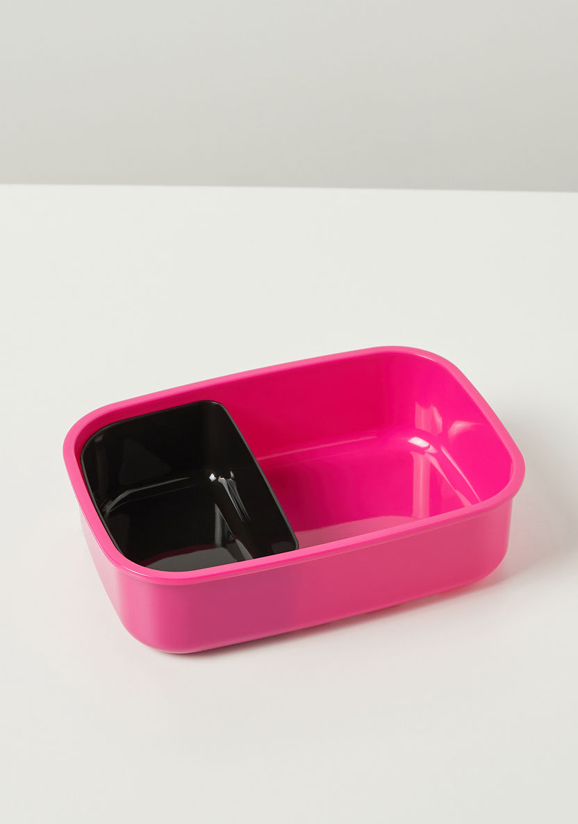 Barbie Print Lunch Box with Tray and Clip Lock Lid-Lunch Boxes-image-4