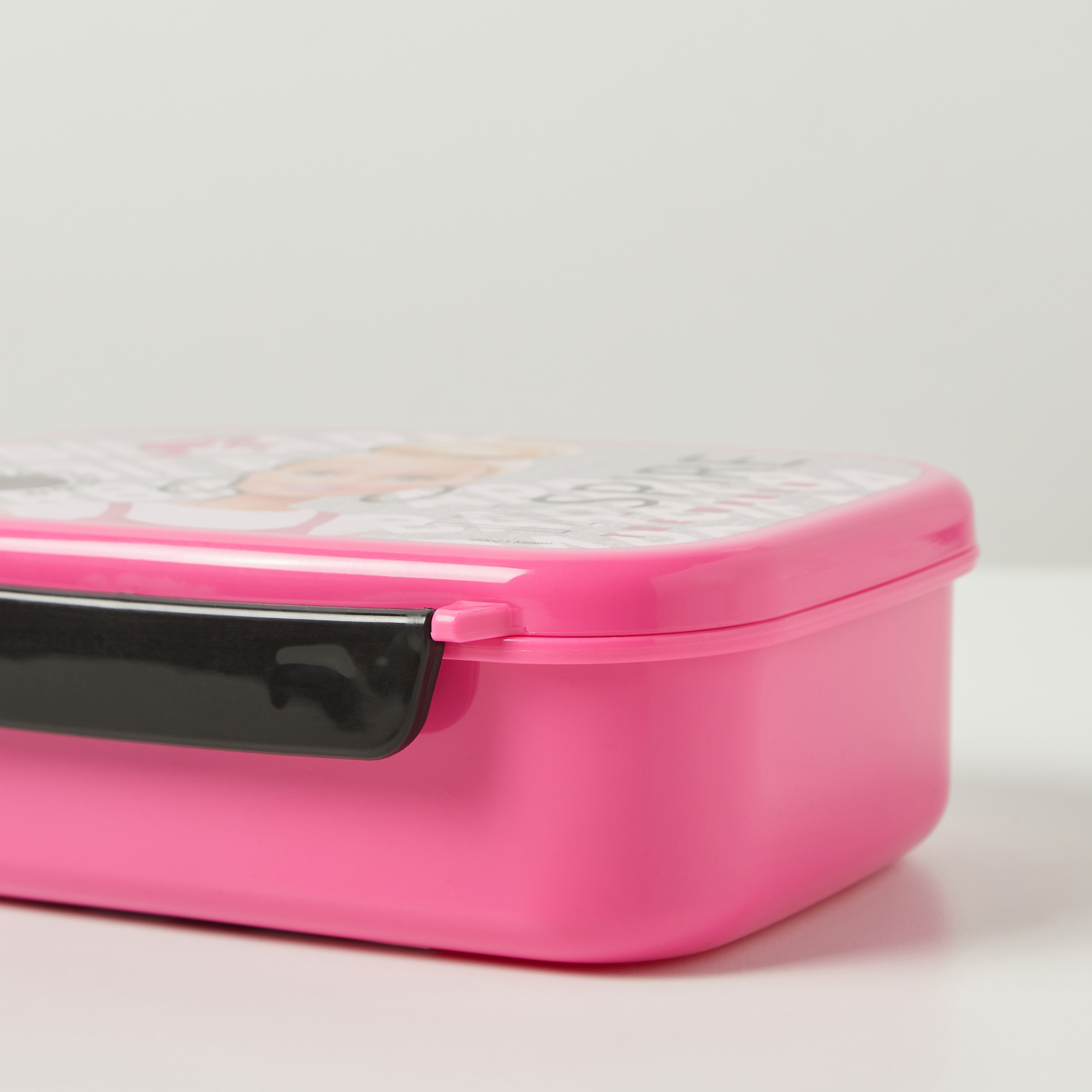 Barbie Print Lunch Box with Tray and Clip Lock Lid-school-lunchessentials-lunchboxes-image-3