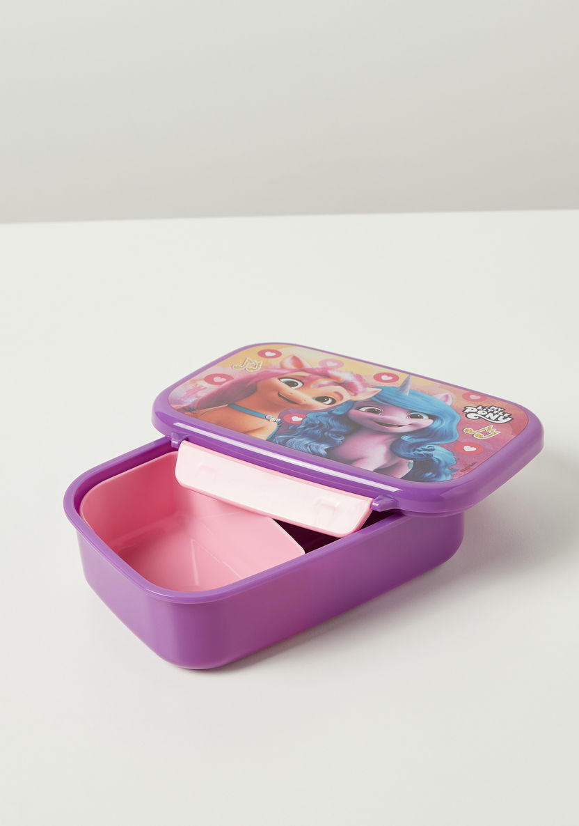 My Little Pony Printed Lunch Box with Tray and Clip Lock Lid-Lunch Boxes-image-3