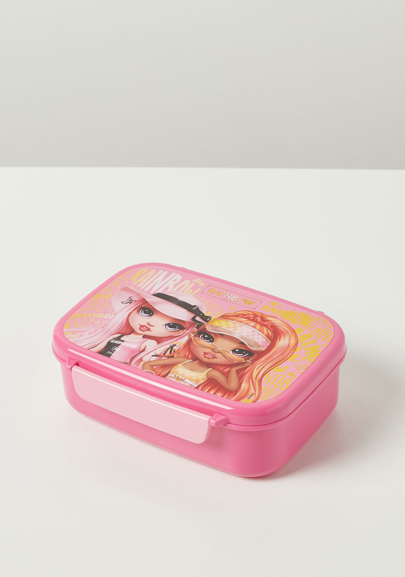 Rainbow High Printed Lunch Box with Tray and Clip Lock Lid-Lunch Boxes-image-1