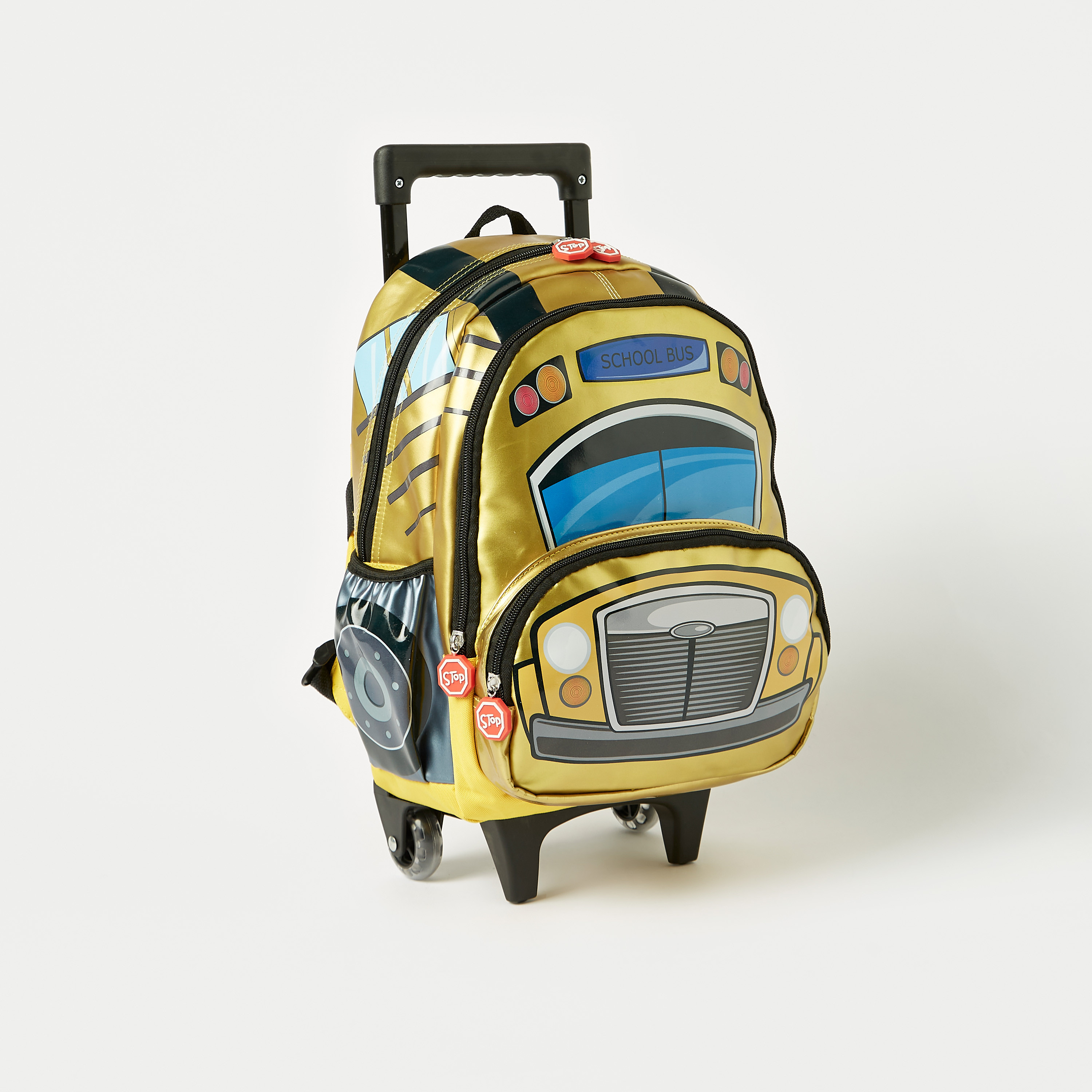 Juniors Printed 3-Piece Trolley Backpack Set - 14 inches-school-bagsandbackpacks-trolleybags-image-6
