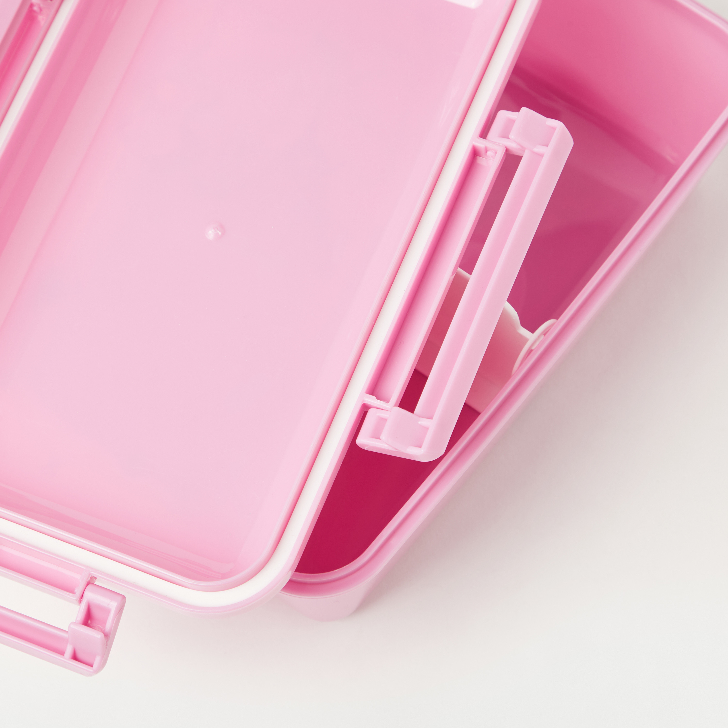 Hello Kitty Printed Lunch Box with Spoon and Clip Lock Lid-school-lunchessentials-lunchboxes-image-6