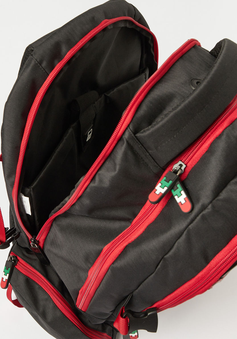 Ferrari Print Backpack - 18 inches-Backpacks-image-6