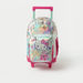 Hello Kitty Iridescent Print Trolley Backpack with Wheels - 15 inches-Trolleys-thumbnailMobile-0