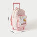 Hello Kitty All-Over Print Trolley Backpack with Adjustable Straps - 15 inches-Trolleys-thumbnailMobile-1