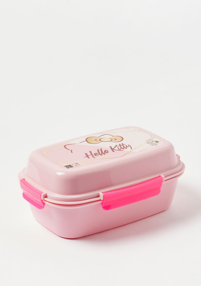 Hello Kitty Printed Lunch Box-Lunch Boxes-image-0