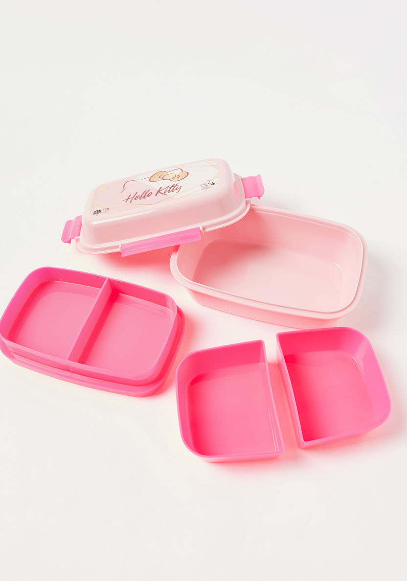 Hello Kitty Printed Lunch Box-Lunch Boxes-image-2