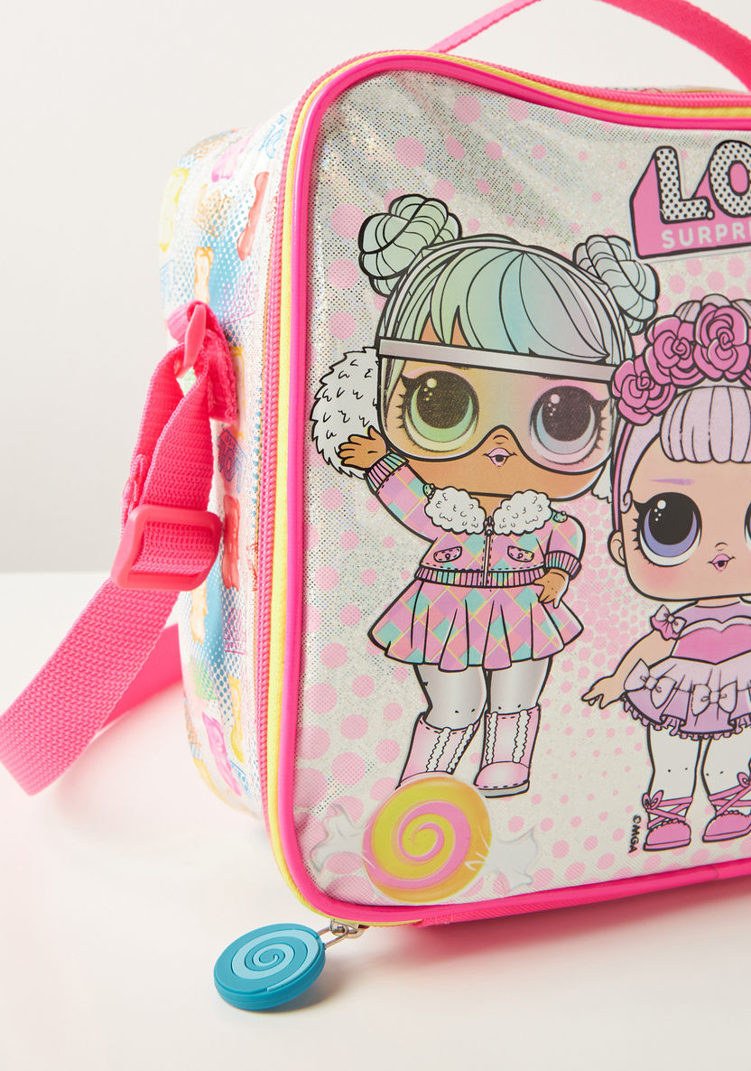 L.O.L. Surprise! Printed Lunch Bag with Adjustable Strap-Lunch Bags-image-2