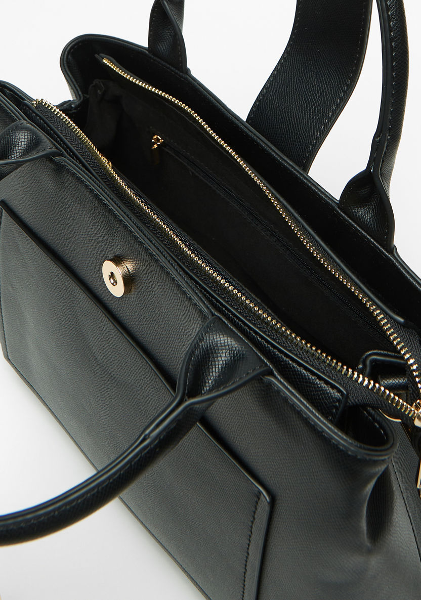 Buy Women's Flora Bella Solid Tote Bag with Double Handles Online ...