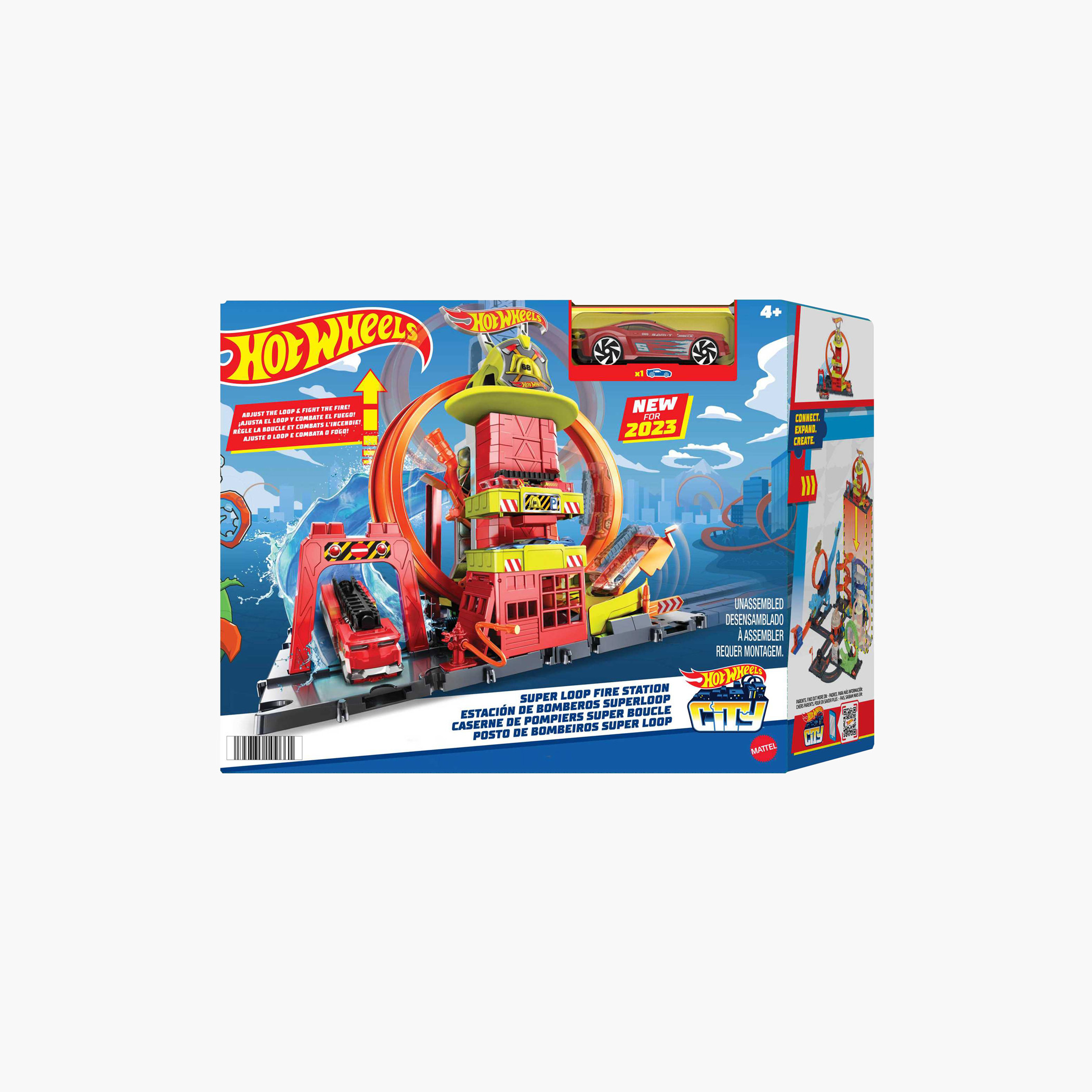 Hot wheels city fire station online