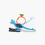 Hot Wheels City Track Set with 1 Toy Car, Race through a Giant Loop to Defeat a Big Dinosaur-toys-playvehicles-vehicleplaysets-image-5