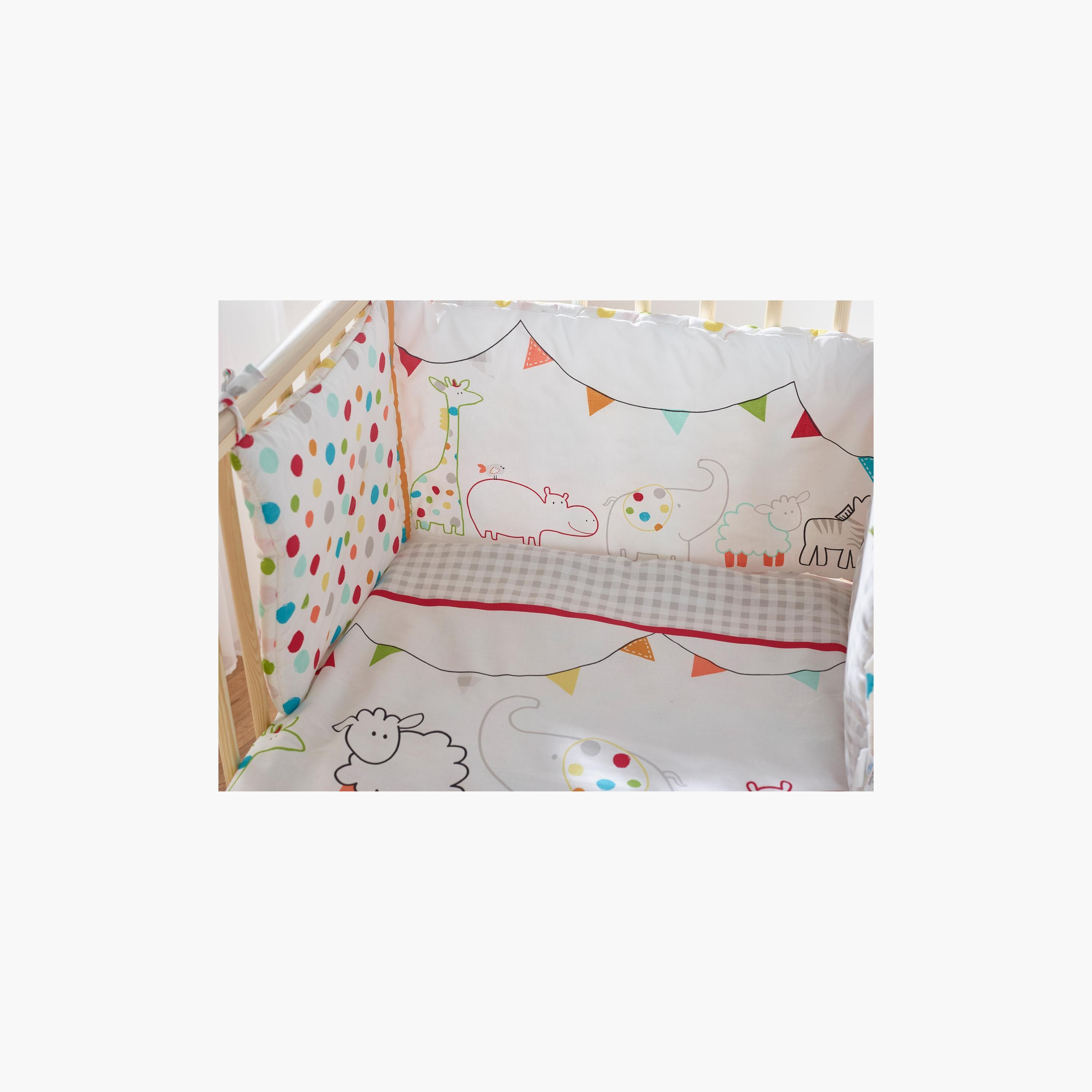 Kinder Valley Animal Journey Print Quilt and Bumper Set-baby-nursery-toddlerbedding-image-4