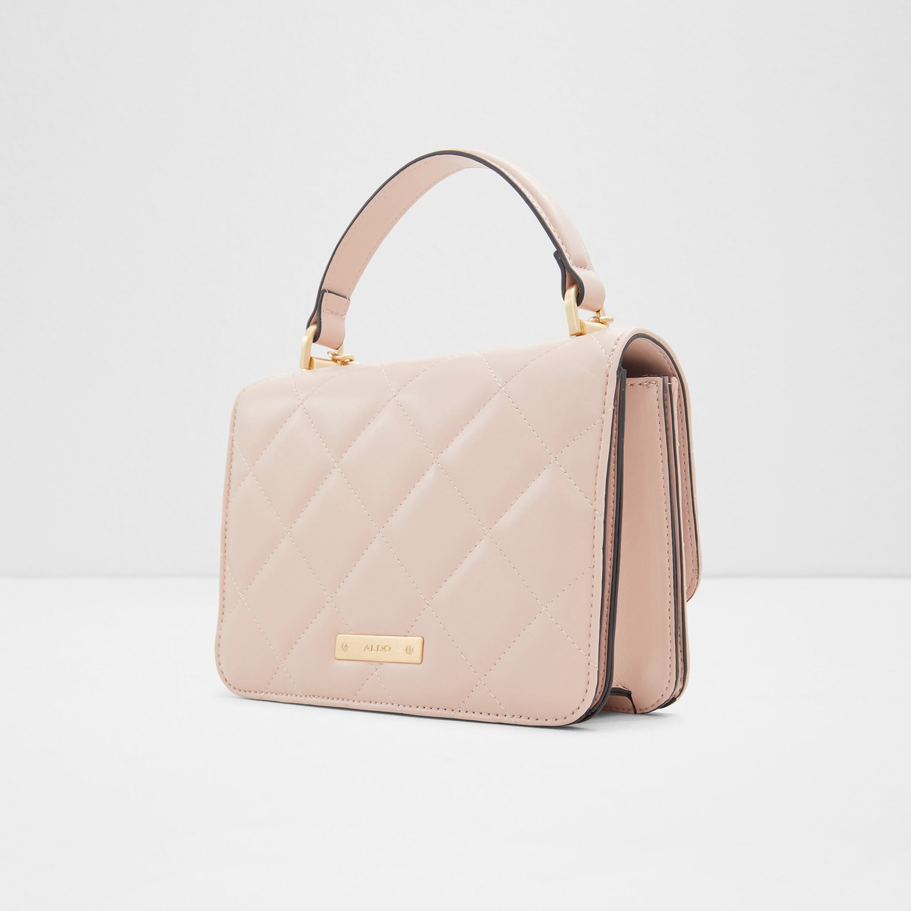 Pale pink handbag sale