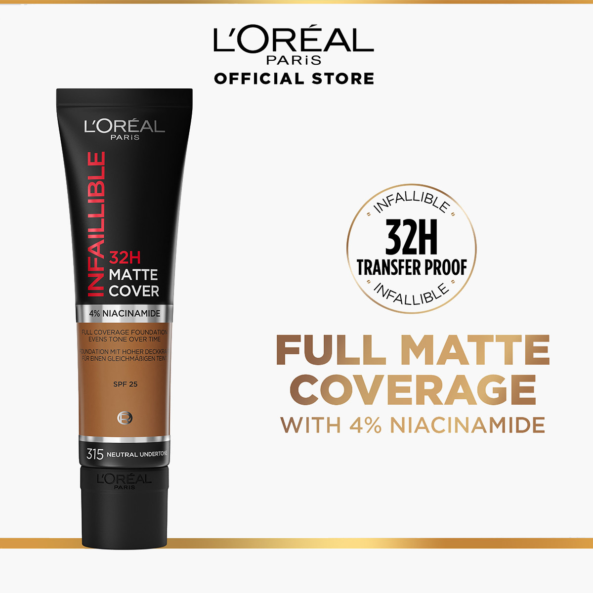 L'Oreal Paris Infallible Matte Cover Foundation-beautyandpersonalcare-makeup-face-foundations-image-3