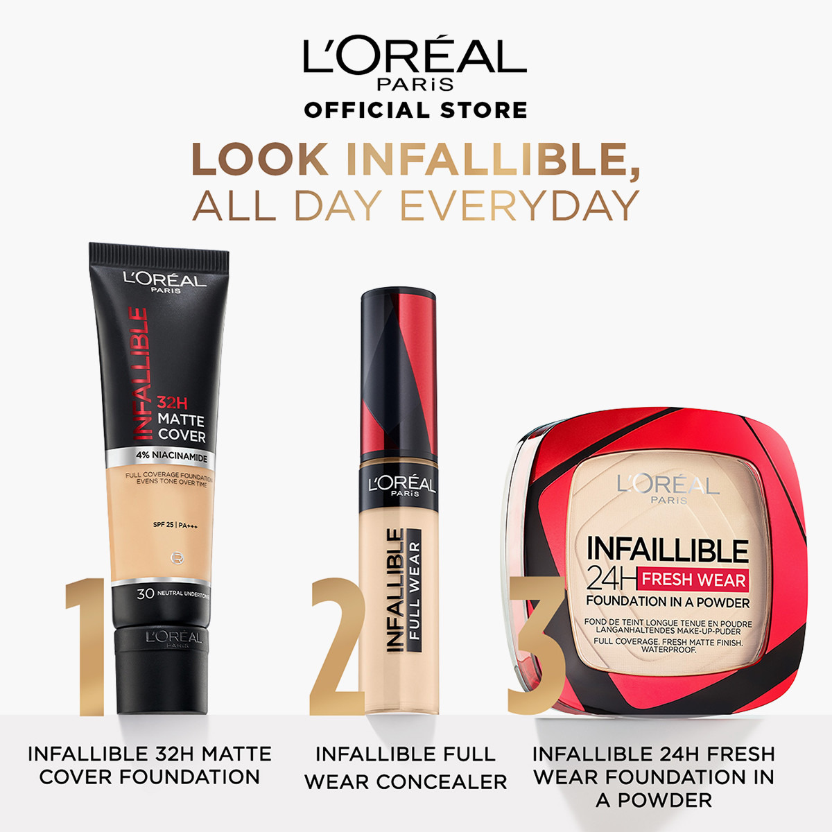 Loreal full on sale coverage foundation