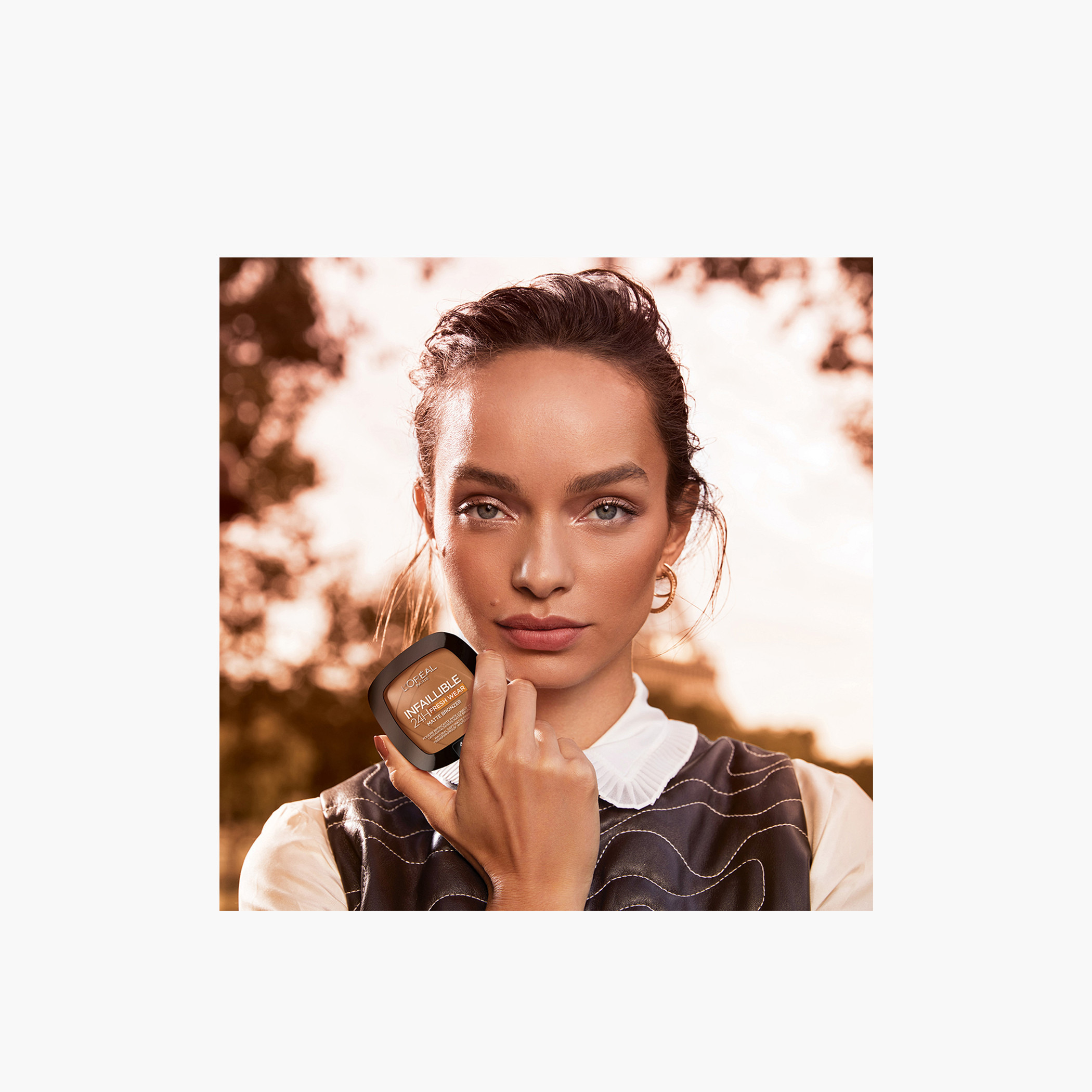 برونزر مطفي انفاليبل 24 ساعة فريش وير من لوريال باريس-beautyandpersonalcare-makeup-face-foundations-image-5
