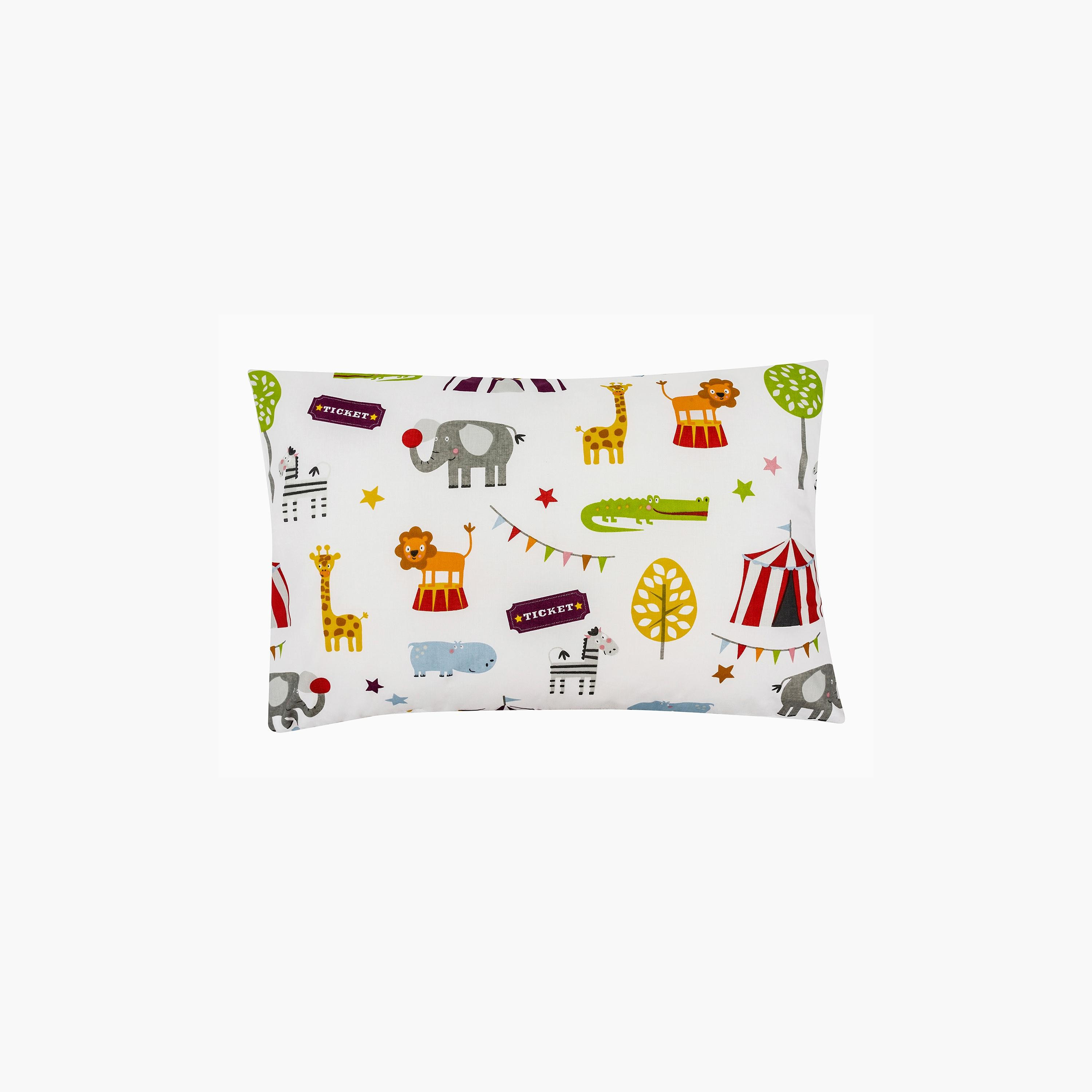 طقم مفروشات سرير أطفال 3 قطع بطبعات سيركس فريندز من كيندر فالي-baby-nursery-toddlerbedding-image-5
