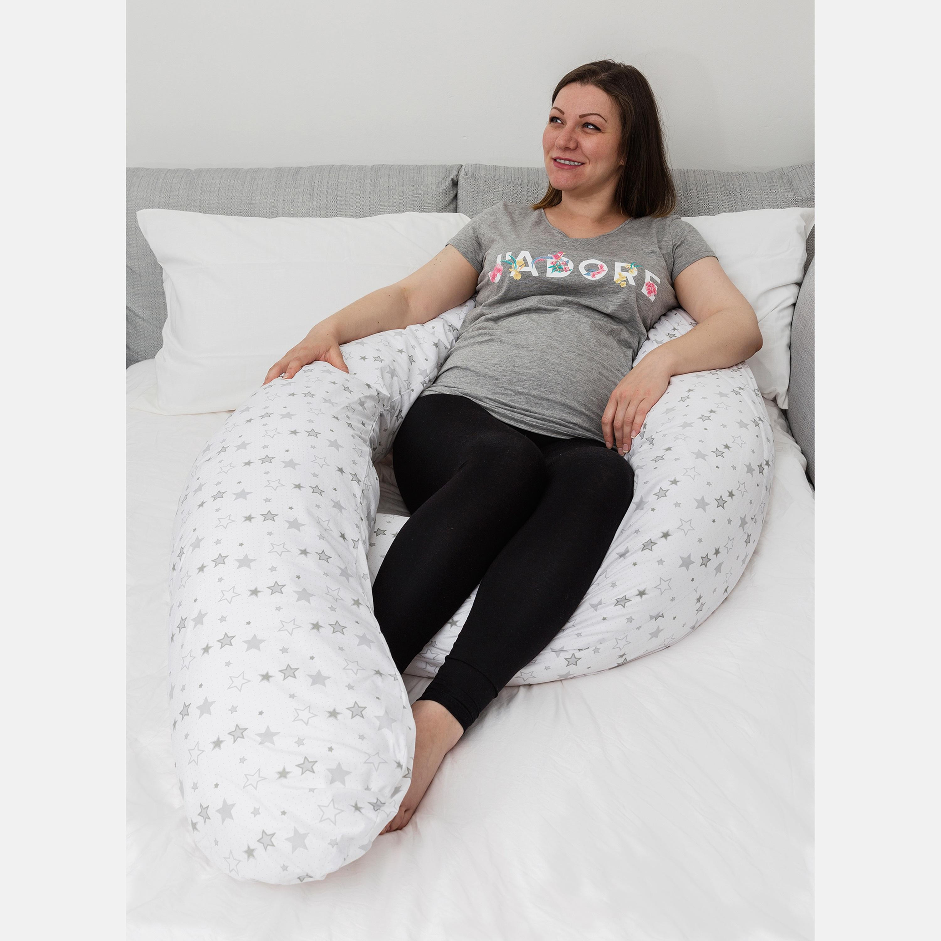 Kinder Valley Star Print Maternity Pillow-baby-feeding-breastfeedingandcare-image-1