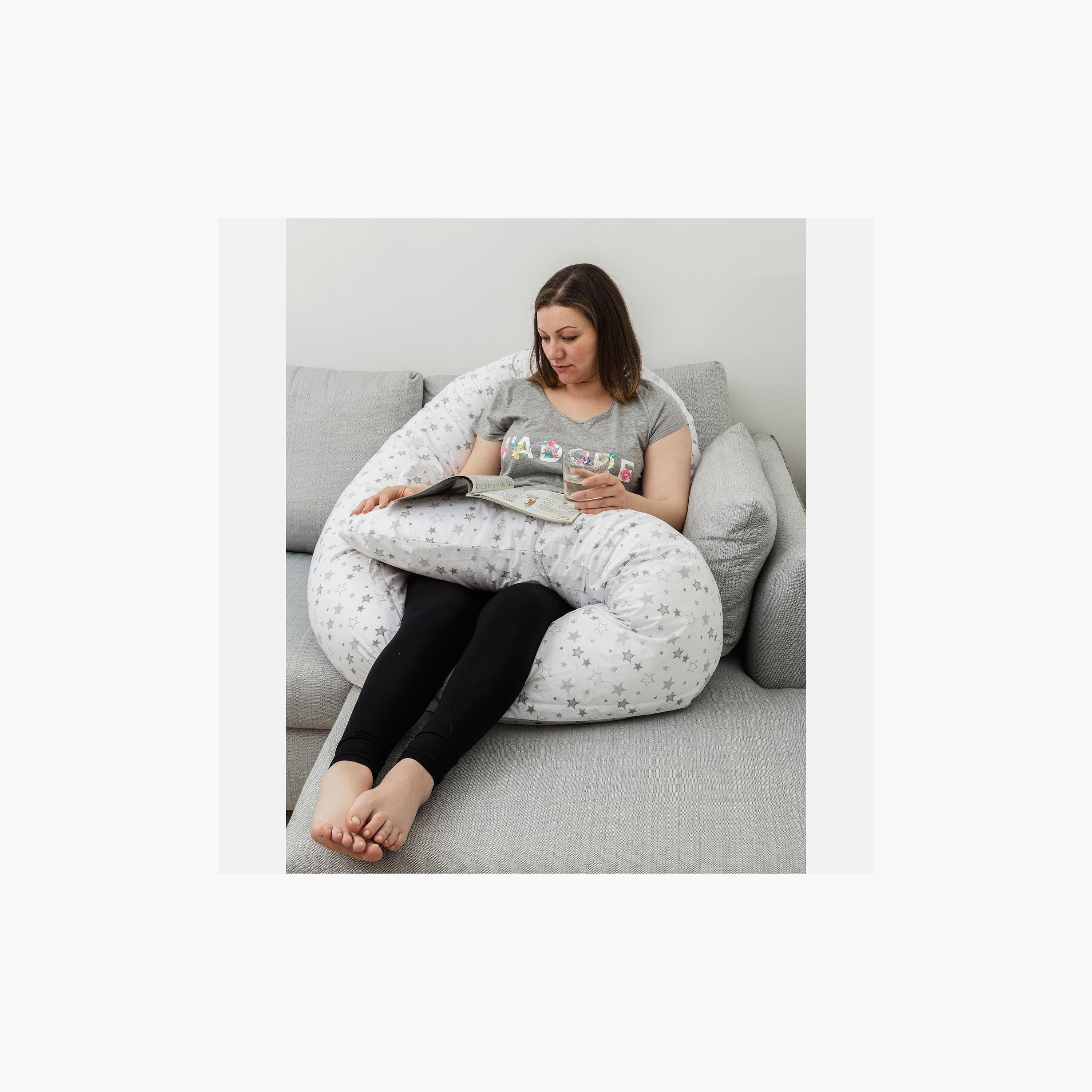 Kinder Valley Star Print Maternity Pillow-baby-feeding-breastfeedingandcare-image-4