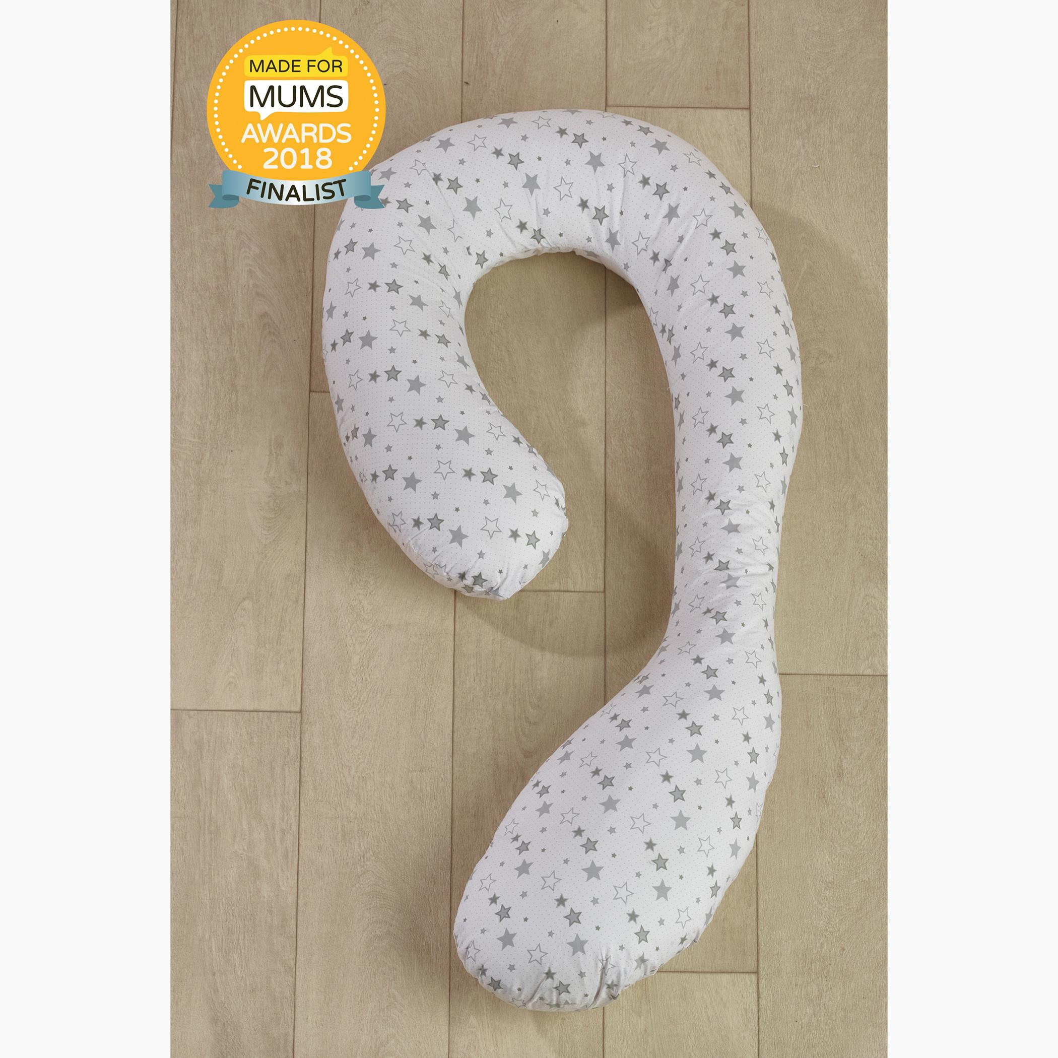 Kinder Valley Star Print 9-feet Maternity Caterpillow-baby-feeding-breastfeedingandcare-image-1