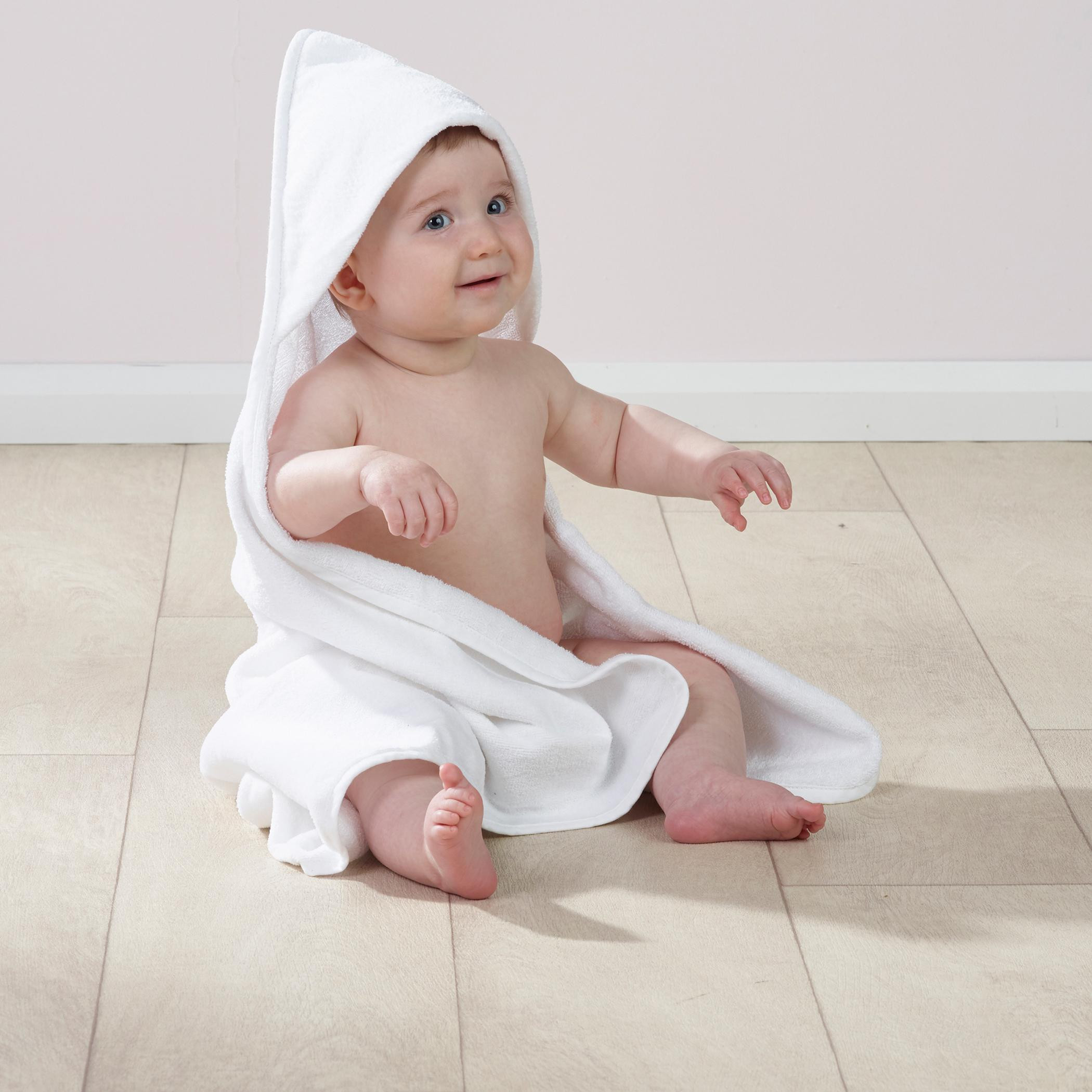 Kinder Valley Solid Hooded Towel-baby-bathandcare-towels-image-2