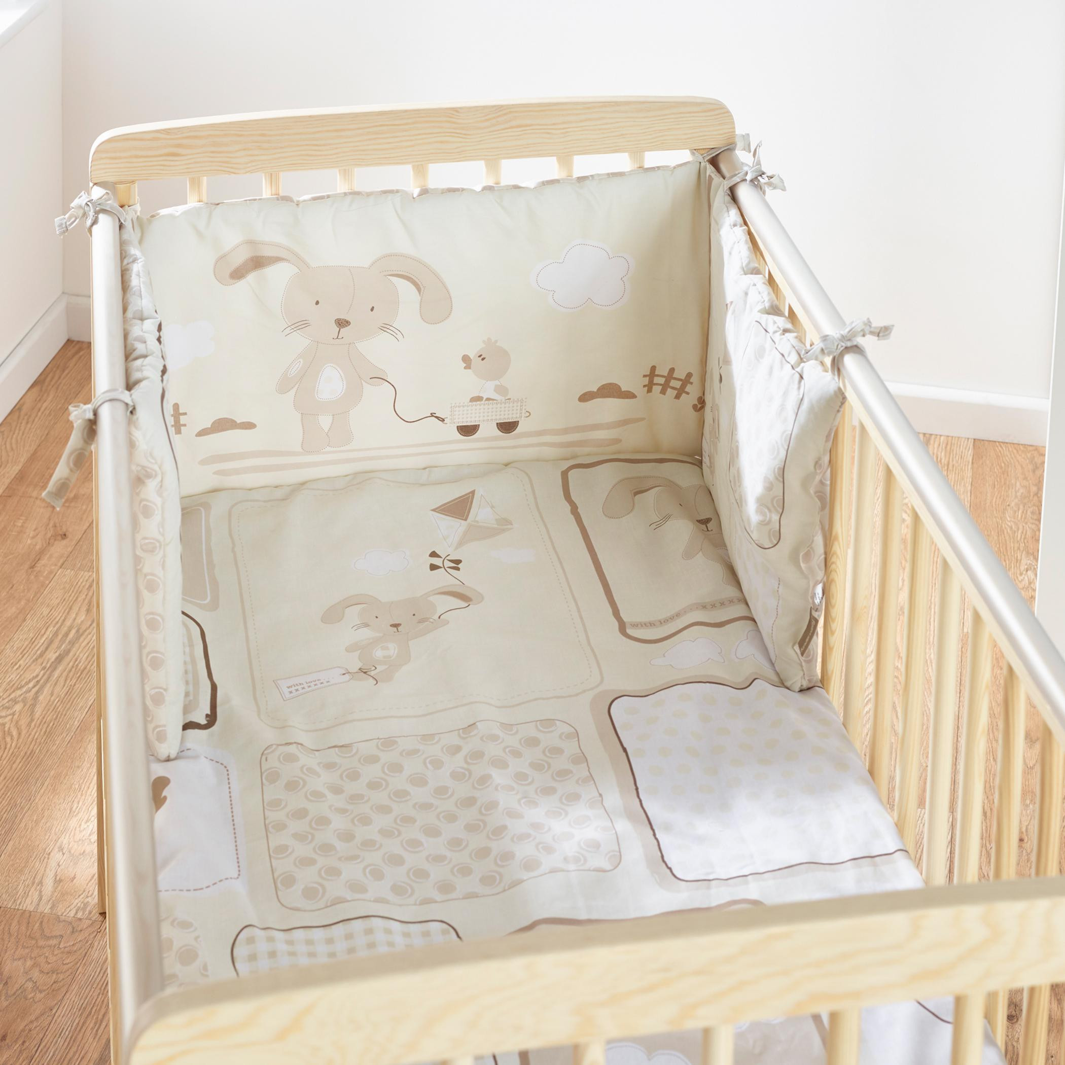 طقم لحاف وممتص الصدمات بطبعات من كيندر فالي-baby-nursery-babybedding-image-3