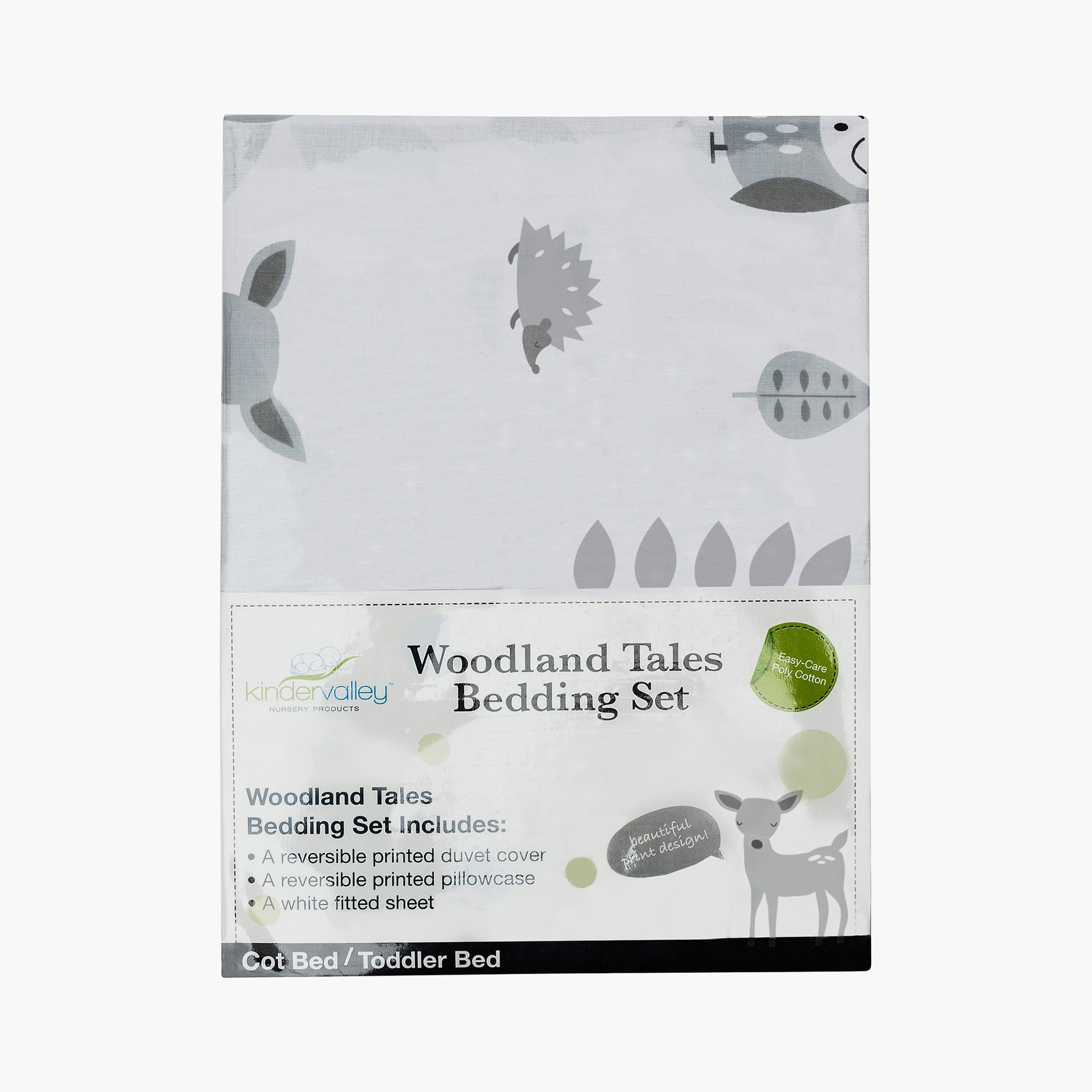 Kinder Valley 3-Piece Woodland Tales Toddler Bedding Set-baby-nursery-toddlerbedding-image-2