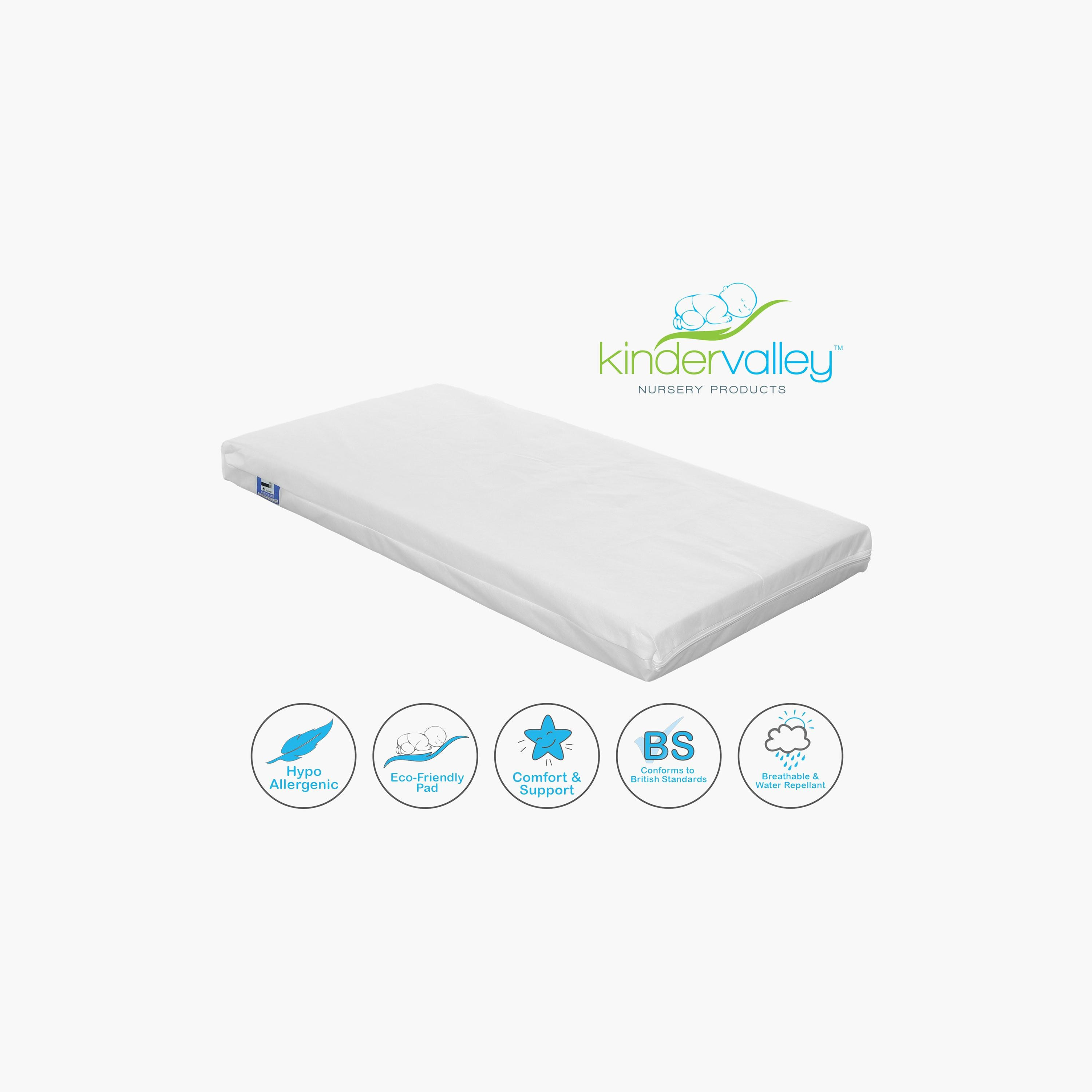 Kinder Valley Compact Cot Mattress - 140x70 cm-baby-nursery-mattresses-image-1