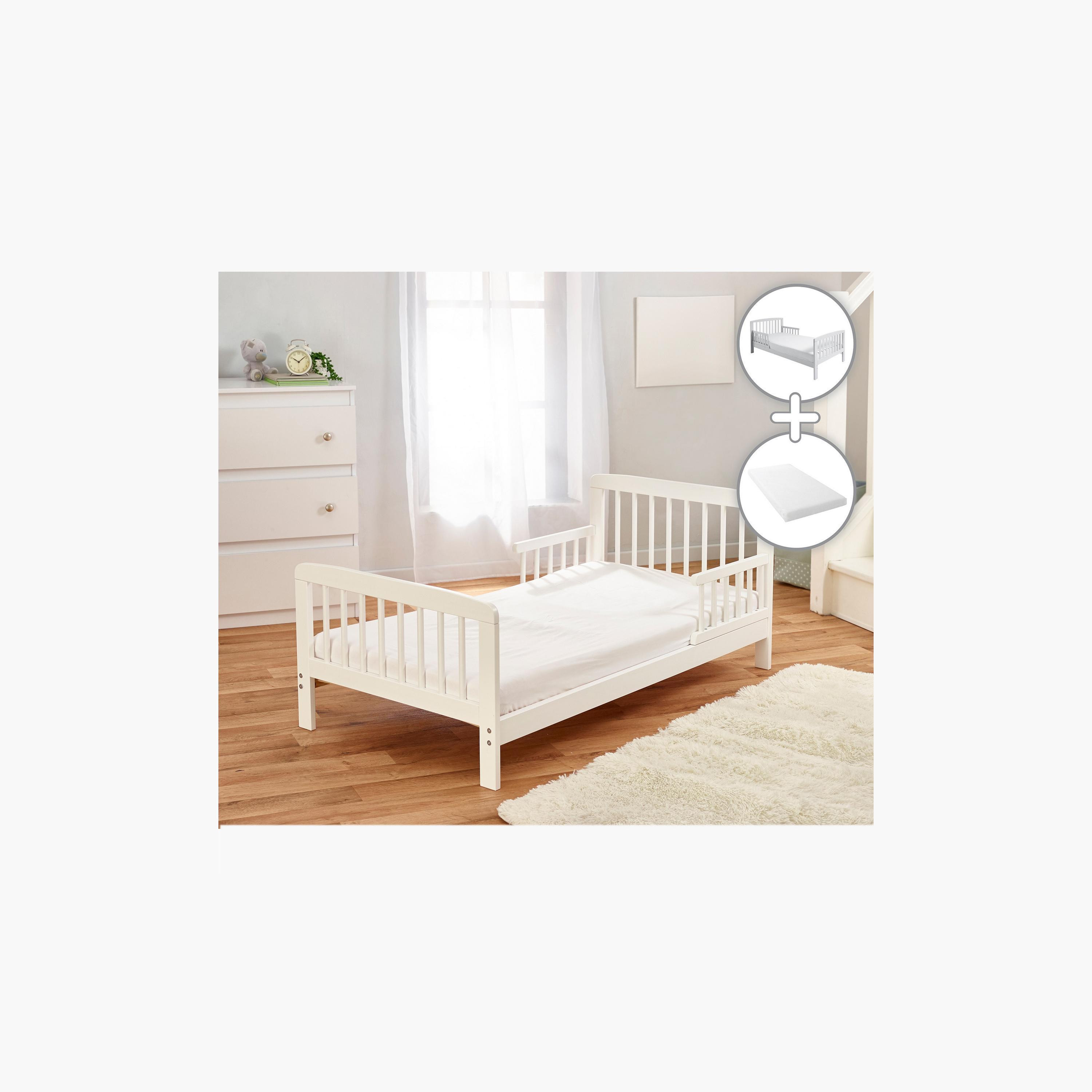 Kinder Valley Sydney Toddler Bed and Kinder Flow Mattress - 140x70 cm-baby-nursery-furniture-cribsandbeds-beds-image-1