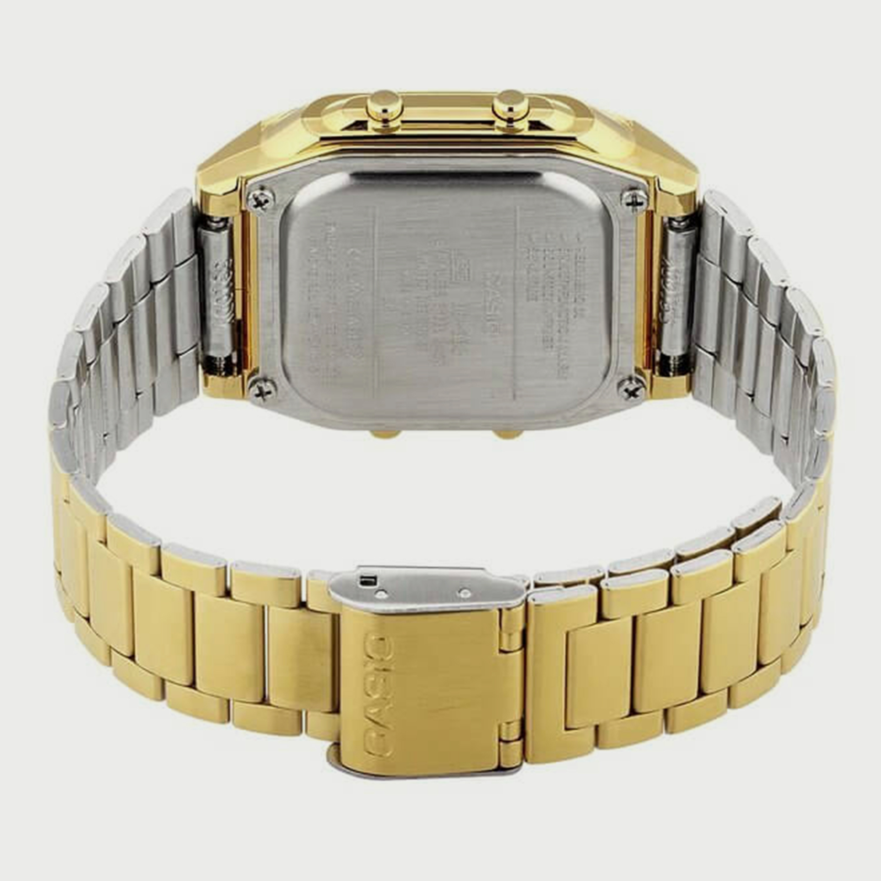 Casio Men's Gold Digital Stainless Steel Strap Watch DB-360G-9ADF-men-watchesandjewellery-watches-image-2