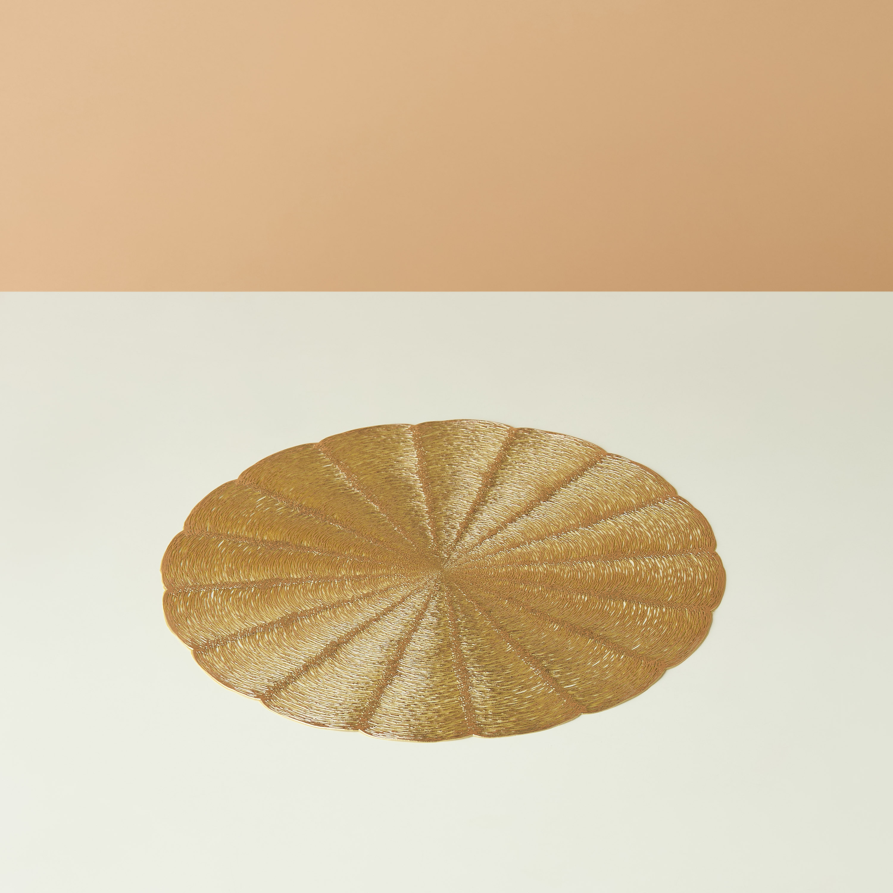 Textured Round Placemat - 38 cms-household-dining-tablelinen-placemats-image-2