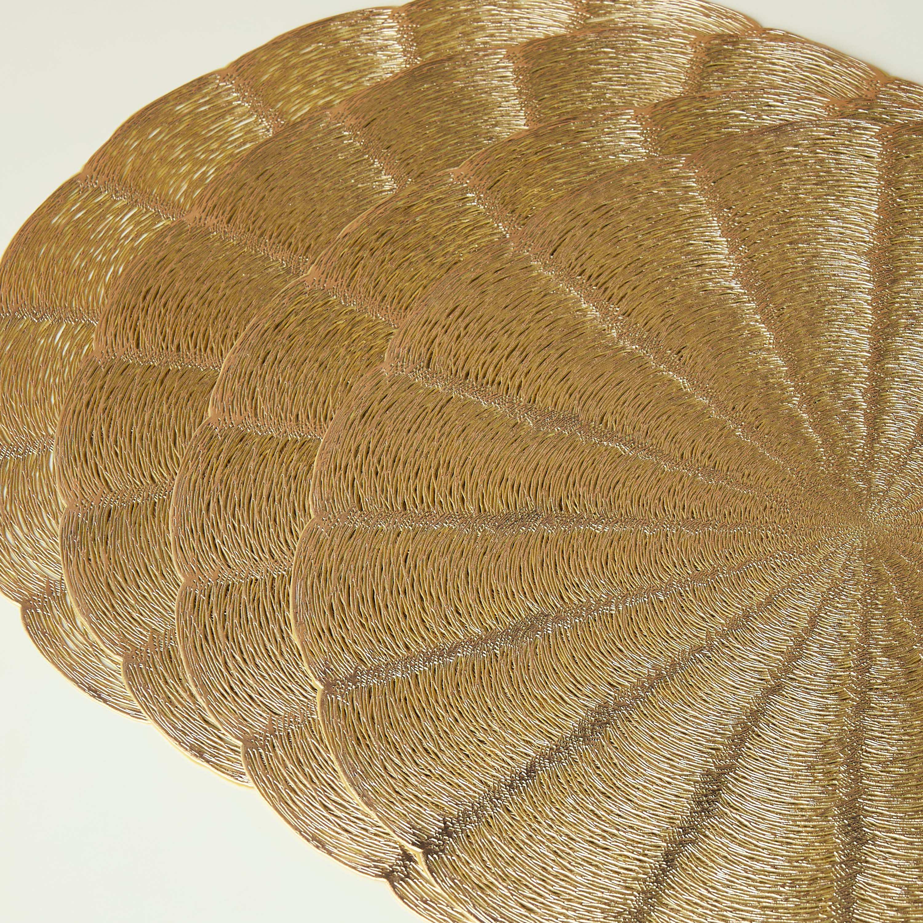 Textured Round Placemat - 38 cms-household-dining-tablelinen-placemats-image-4