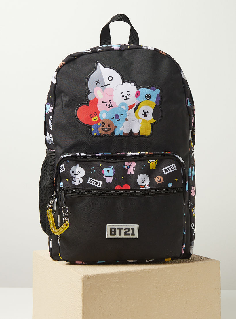 bt21 backpack mini BABY Ribboned U Clear Pocket Plush RJ DescriptionChant it loud BT21 mini backpack New |