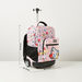 BT21 All-Over Graphic Print Trolley Backpack with Zip Closure - 18 inches-Trolleys-thumbnail-1