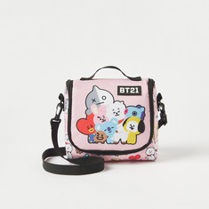 BT21 Printed Lunch Bag with Adjustable Strap
