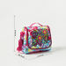 SHOUT Floral Print Lunch Bag with Mesh Detail and Adjustable Strap-Lunch Bags-thumbnailMobile-1