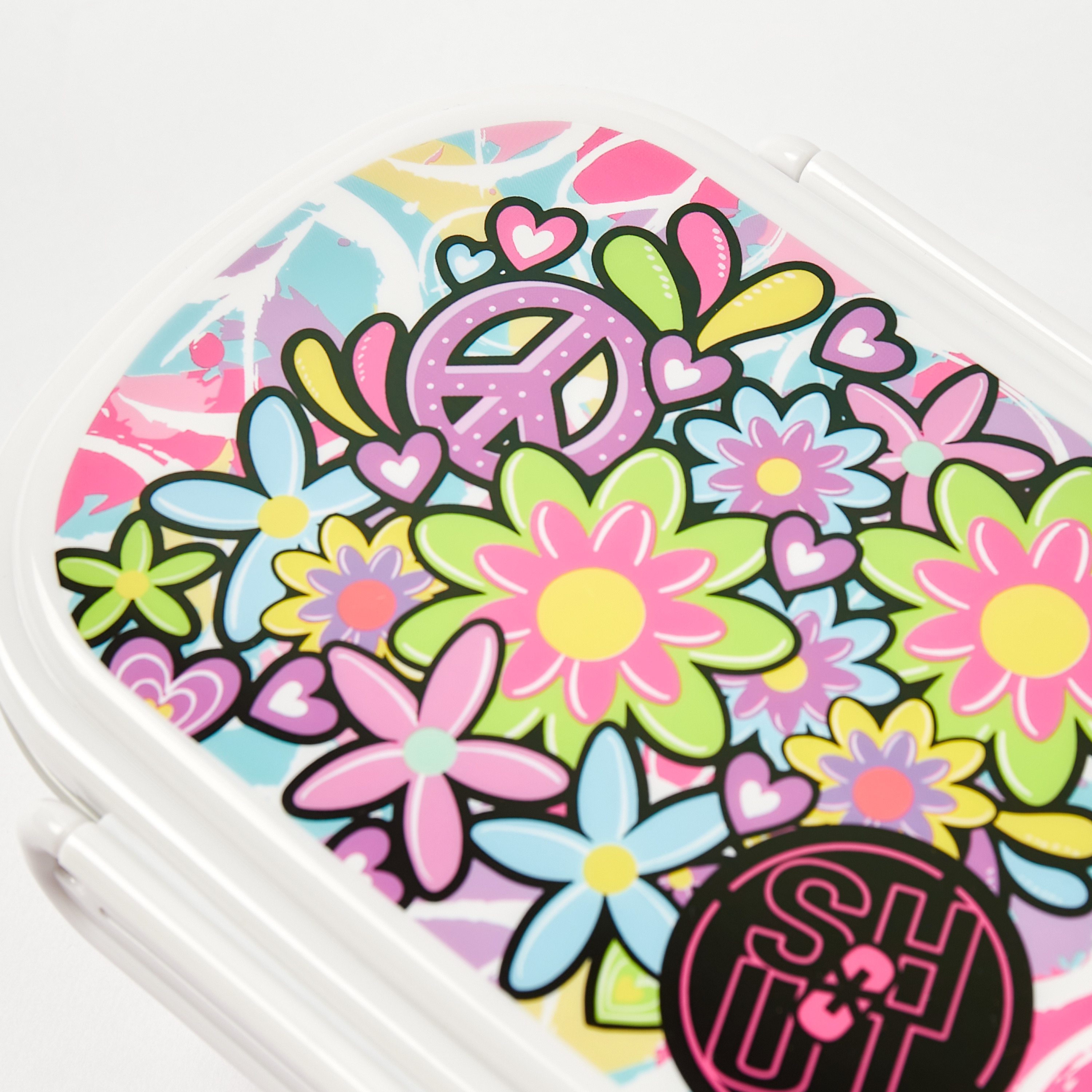 SHOUT Floral Print 2-Compartment Lunch Box with Lid-school-lunchessentials-lunchboxes-image-3