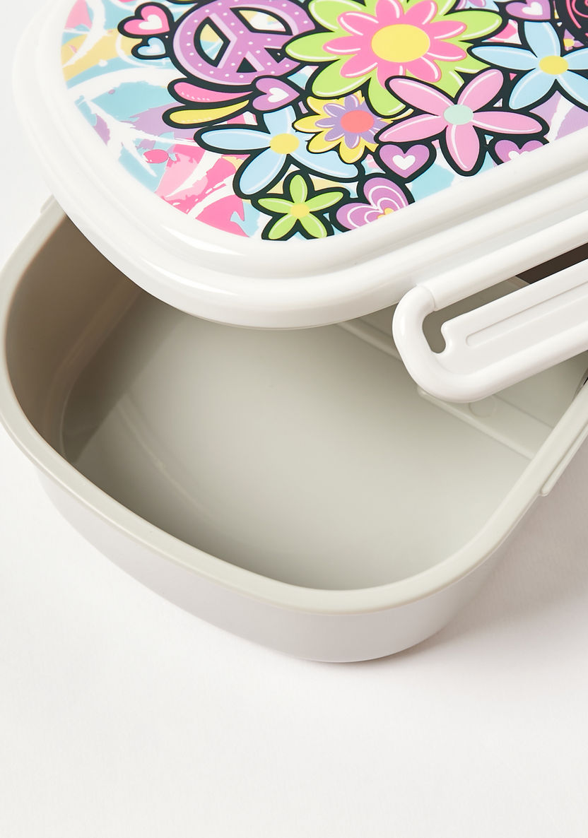 SHOUT Floral Print 2-Compartment Lunch Box with Lid-Lunch Boxes-image-5