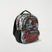 SHOUT Graphic Print Backpack with Zipper Closure - 16 inches-Backpacks-thumbnail-2