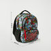 SHOUT Graphic Print Backpack with Zipper Closure - 16 inches-Backpacks-thumbnailMobile-1