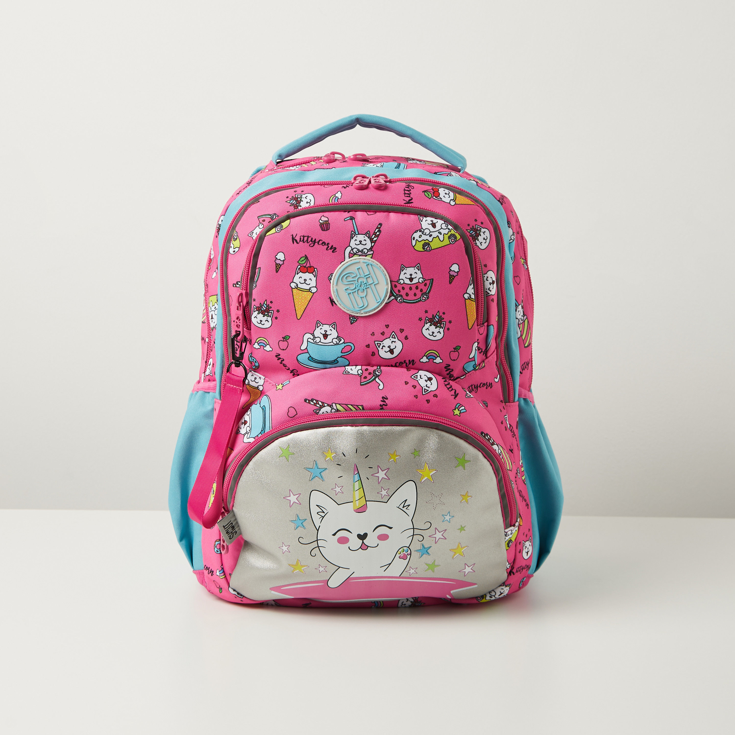 Buy SHOUT Printed Backpack with Adjustable Shoulder Straps 16 inches Online Mothercare Bahrain