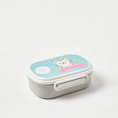 SHOUT Printed 2-Compartment Lunch Box with Lid