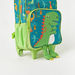 Juniors Dinosaur Print Trolley Backpack with Leg Applique and Wheels - 14 inches-Trolleys-thumbnail-3