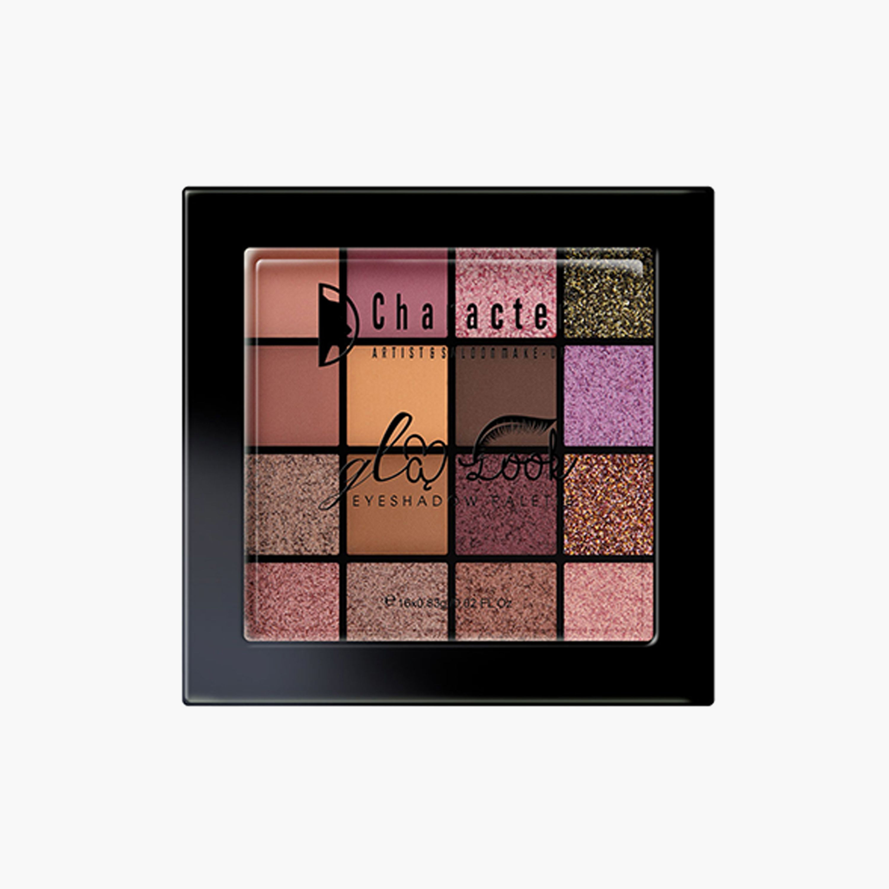 باليت ظلال عيون جلام لوك 16 لون من كاركتر كوزمتكس-beautyandpersonalcare-makeup-eyes-eyeshadows-image-4