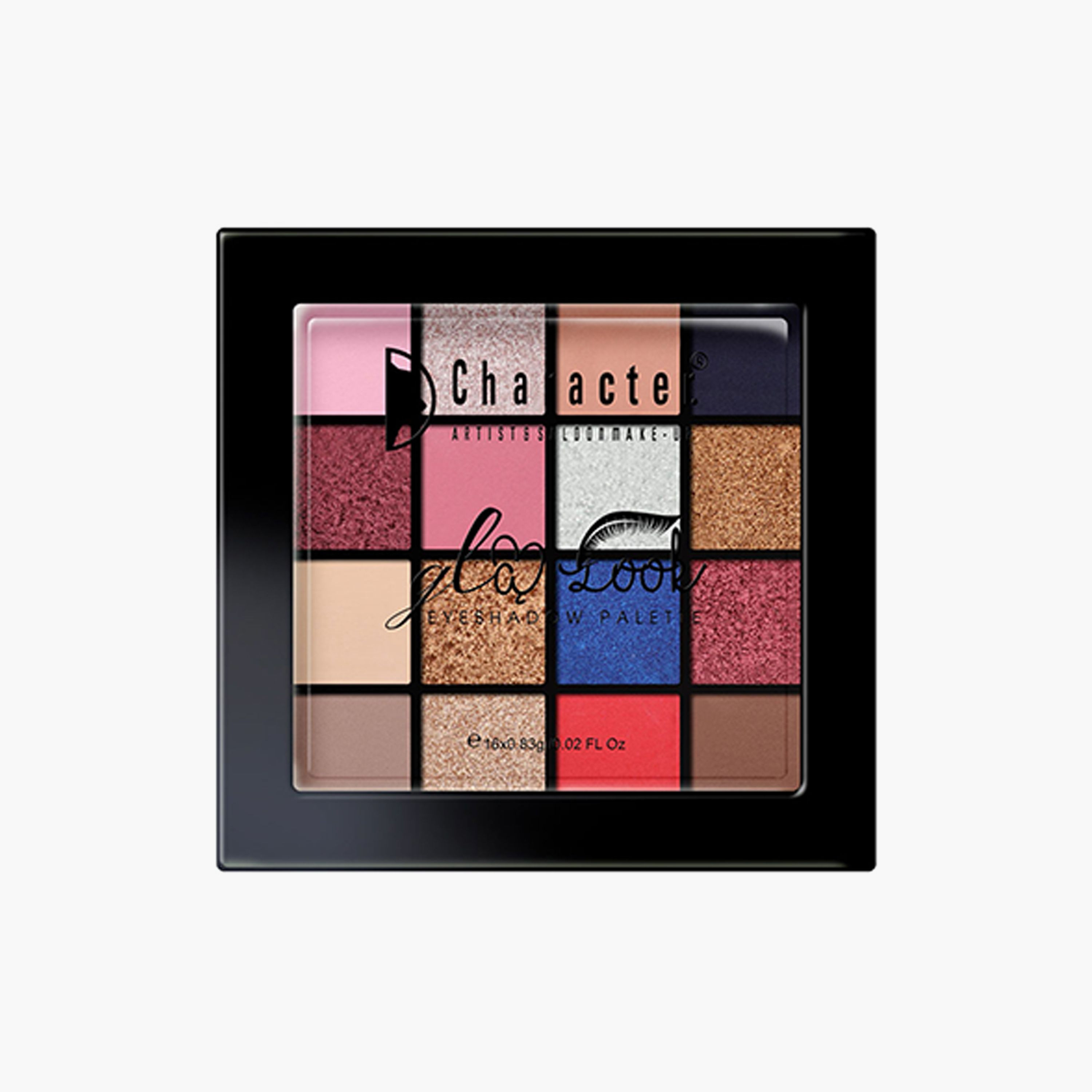 باليت ظلال عيون جلام لوك 16 لون من كاركتر كوزمتكس-beautyandpersonalcare-makeup-eyes-eyeshadows-image-6