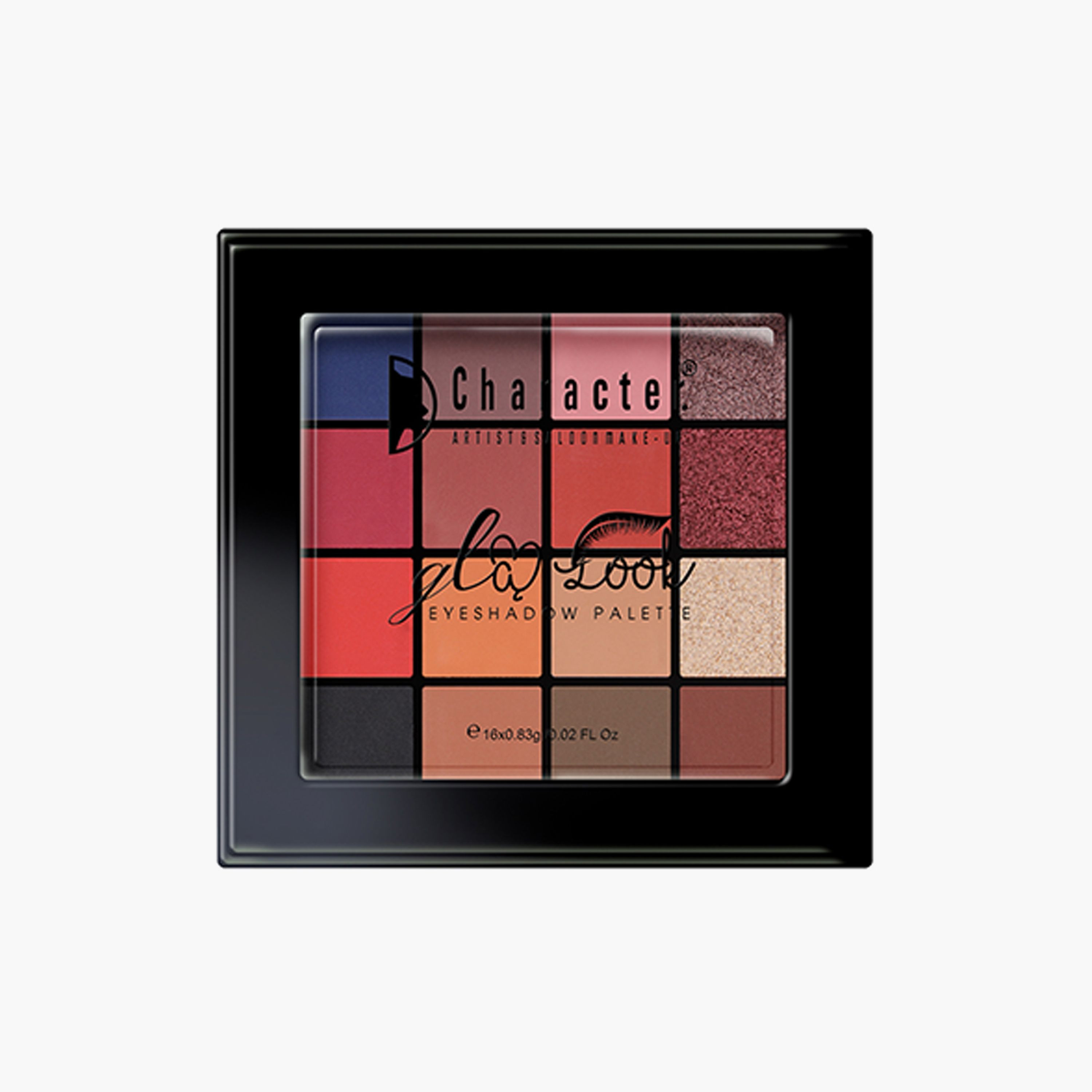 باليت ظلال عيون جلام لوك 16 لون من كاركتر كوزمتكس-beautyandpersonalcare-makeup-eyes-eyeshadows-image-8