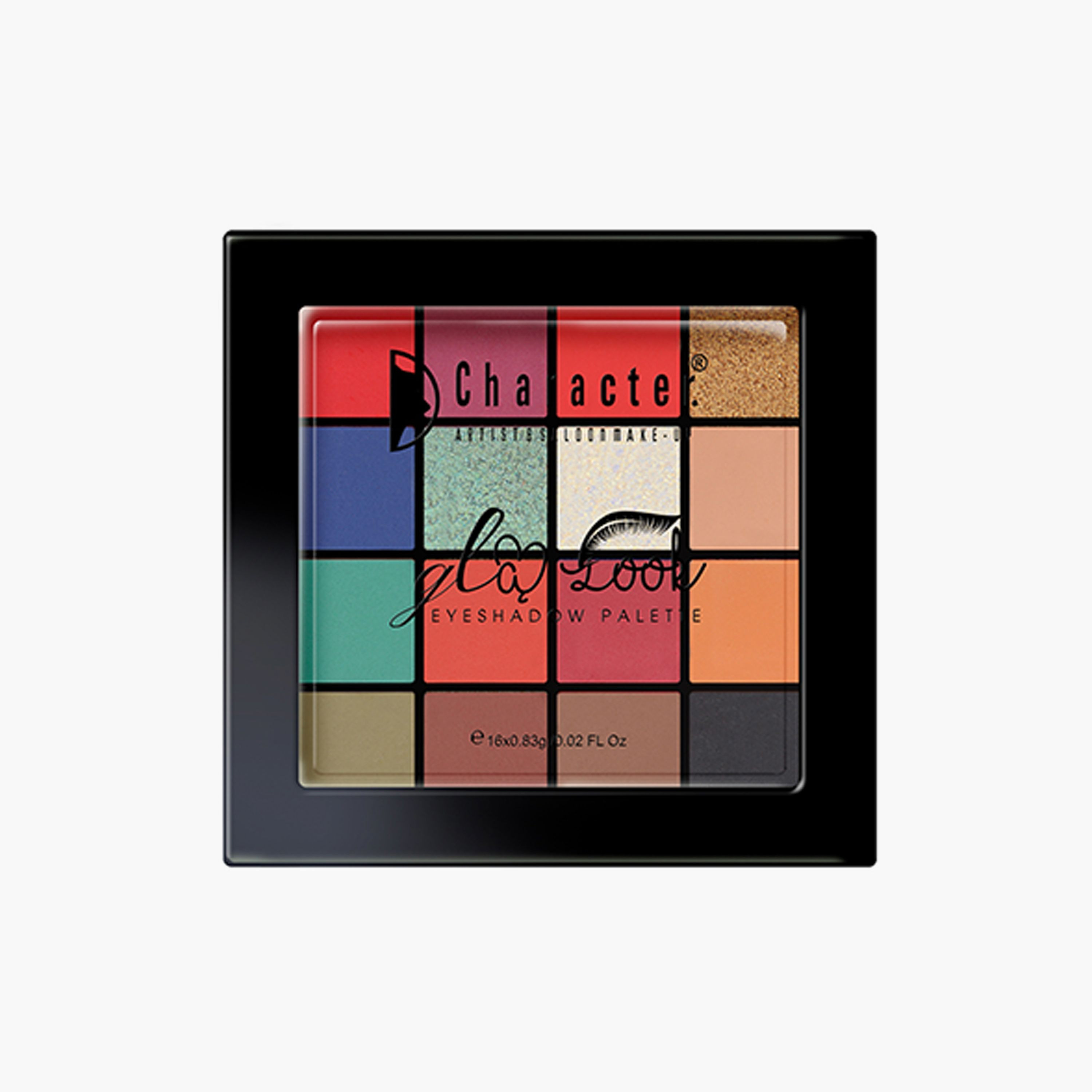 باليت ظلال عيون جلام لوك 16 لون من كاركتر كوزمتكس-beautyandpersonalcare-makeup-eyes-eyeshadows-image-13