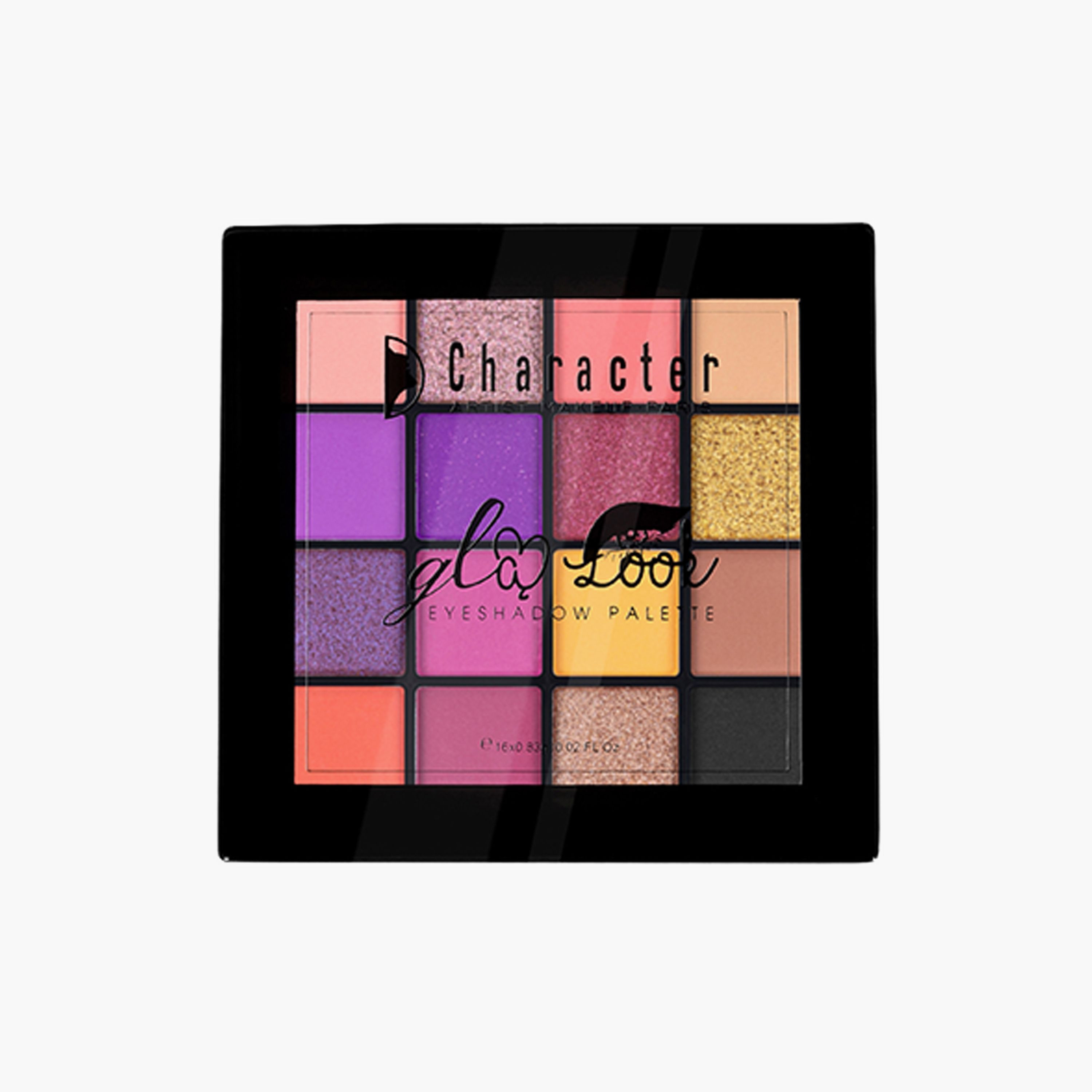 باليت ظلال عيون جلام لوك 16 لون من كاركتر كوزمتكس-beautyandpersonalcare-makeup-eyes-eyeshadows-image-9