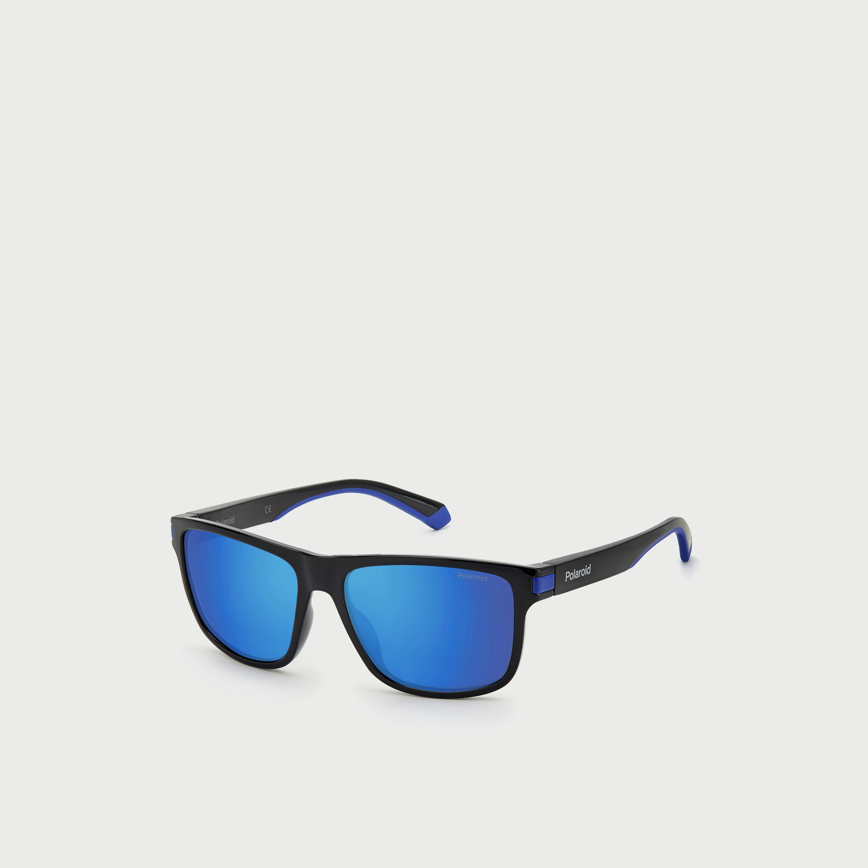 Polaroid sunglasses blue on sale mirror